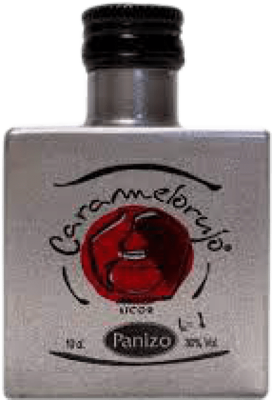 4,95 € Kostenloser Versand | Tresterbrand Orujo Panizo Cubo Miniaturflasche 10 cl Caramel — Karamell