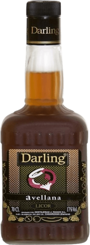 Envio grátis | Licores Panizo Darling Avellana Castela e Leão Espanha 70 cl