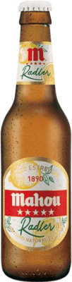 Bière Boîte de 30 unités Mahou Radler Vidrio RET Petite Bouteille 20 cl