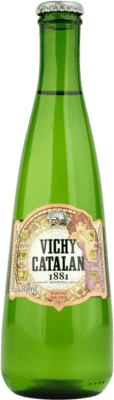 Вода Коробка из 20 единиц Vichy Catalan 1881 Frizzante — Слабо игристое, Mineral Natural — Природная минеральная 33 cl Стекло