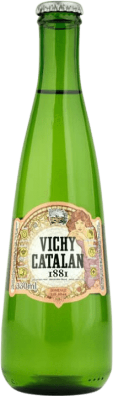 73,95 € Kostenloser Versand | 20 Einheiten Box Wasser Vichy Catalan 1881 Vidrio Drittel-Liter-Flasche 33 cl