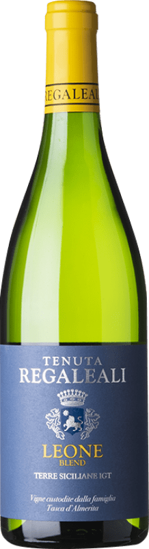 16,95 € | Vin blanc Tasca d'Almerita Tenuta Regaleali Leone Blend I.G.T. Terre Siciliane Sicile Italie Gewürztraminer, Pinot Blanc, Sauvignon, Catarratto 75 cl