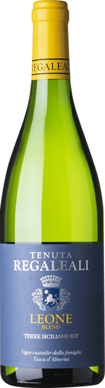 16,95 € Spedizione Gratuita | Vino bianco Tasca d'Almerita Tenuta Regaleali Leone Blend I.G.T. Terre Siciliane