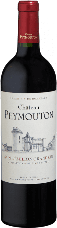 69,95 € | Красное вино Jean-Pierre Moueix Château Peymouton A.O.C. Saint-Émilion Grand Cru Бордо Франция Merlot, Cabernet Sauvignon, Cabernet Franc бутылка Магнум 1,5 L