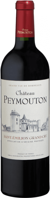 65,95 € Бесплатная доставка | Красное вино Jean-Pierre Moueix Château Peymouton A.O.C. Saint-Émilion Grand Cru бутылка Магнум 1,5 L