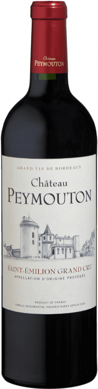 62,95 € Kostenloser Versand | Rotwein Jean-Pierre Moueix Château Peymouton A.O.C. Saint-Émilion Magnum-Flasche 1,5 L