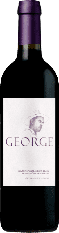 Free Shipping | Red wine Château Puygueraud George Cuvée du A.O.C. Côtes de Bordeaux Bordeaux France Merlot, Cabernet Franc, Malbec Magnum Bottle 1,5 L