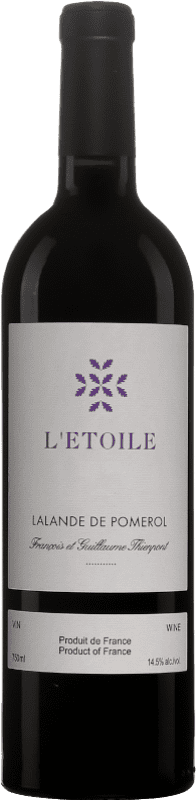 Free Shipping | Red wine François Thienpont Wings L'Etoile A.O.C. Lalande-de-Pomerol Bordeaux France Merlot 75 cl