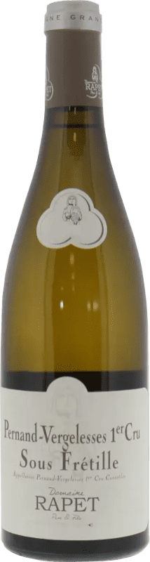 Envoi gratuit | Vin blanc Père Rapet Pernand Sous Fretille A.O.C. Côte de Beaune France Chardonnay 75 cl