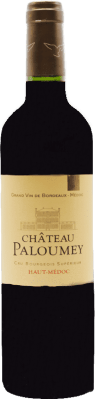 Spedizione Gratuita | Vino rosso Château Paloumey A.O.C. Haut-Médoc bordò Francia Merlot, Cabernet Sauvignon 75 cl