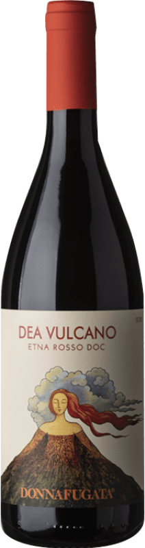 Бесплатная доставка | Красное вино Donnafugata Rosso Dea Vulcano D.O.C. Etna Сицилия Италия Nerello Mascalese 75 cl