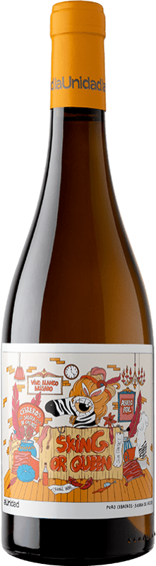 Envoi gratuit | Vin blanc La Unidad Sking Or Queen D.O.P. Cebreros Espagne Albillo 75 cl