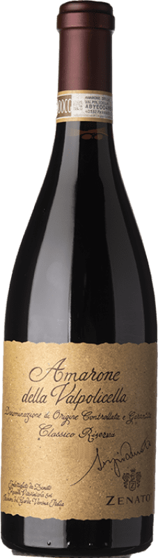 106,95 € Spedizione Gratuita | Vino rosso Cantina Zenato Amarone Sergio Zenato Riserva D.O.C.G. Amarone della Valpolicella