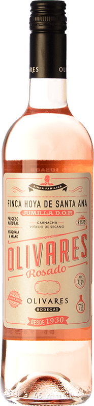 免费送货 | 玫瑰酒 Olivares Rosado D.O. Jumilla 西班牙 Grenache 75 cl