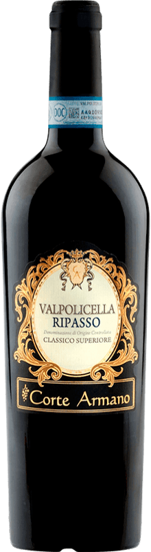 19,95 € | 赤ワイン Giuseppe Campagnola Corte Armano Ripasso della Valpolicella D.O.C. Valpolicella Ripasso ベネト イタリア Corvina, Rondinella, Molinara 75 cl