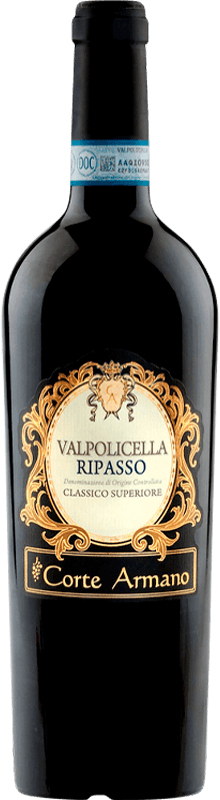 28,95 € Envio grátis | Vinho tinto Giuseppe Campagnola Corte Armano Ripasso della Valpolicella D.O.C. Valpolicella Ripasso