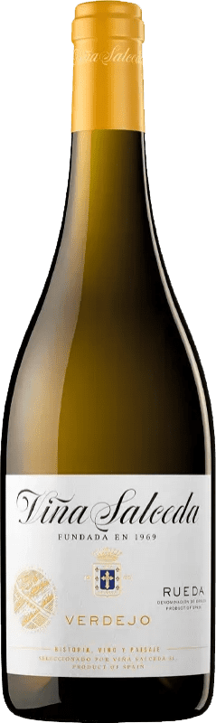 16,95 € Envoi gratuit | Vin blanc Viña Salceda D.O. Rueda Bouteille Magnum 1,5 L