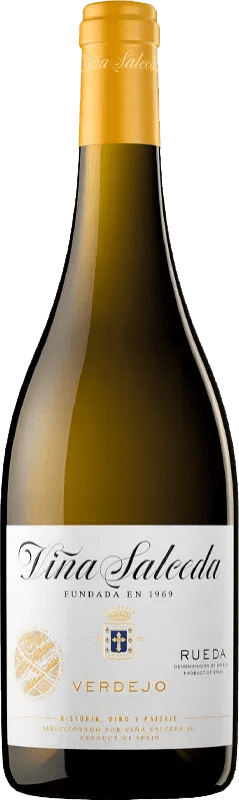 15,95 € Kostenloser Versand | Weißwein Viña Salceda D.O. Rueda Magnumflasche 1,5 L