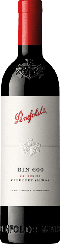 Бесплатная доставка | Красное вино Penfolds Bin 600 I.G. California Калифорния Соединенные Штаты Syrah, Cabernet Sauvignon 75 cl