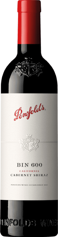 65,95 € | Красное вино Penfolds Bin 600 I.G. California Калифорния Соединенные Штаты Syrah — Сира, Cabernet Sauvignon — Каберне Совиньон 75 cl