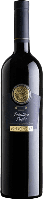 Free Shipping | Red wine Giuseppe Campagnola Barocco I.G.T. Puglia Puglia Italy Primitivo 75 cl