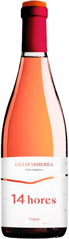 Envio grátis | Vinho rosé Vidbertus 14 Hores D.O. Conca de Barberà Espanha Trepat 75 cl