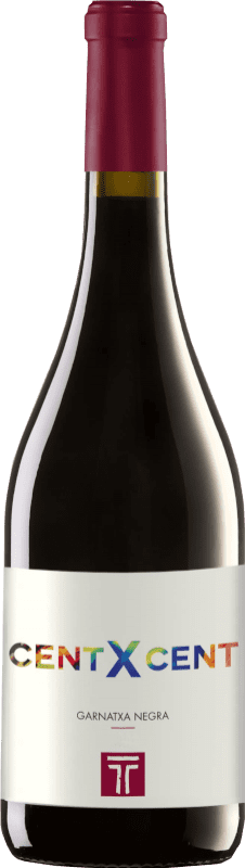 Free Shipping | Red Wine Vins del Tros Cent x Cent D.O. Terra Alta Spain Garnacha — Grenache 75 cl