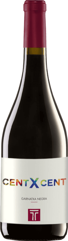 13,95 € Kostenloser Versand | Rotwein Vins del Tros Cent x Cent D.O. Terra Alta