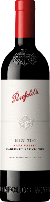 85,95 € | Red wine Penfolds Bin 704 I.G. California California United States Cabernet Sauvignon 75 cl