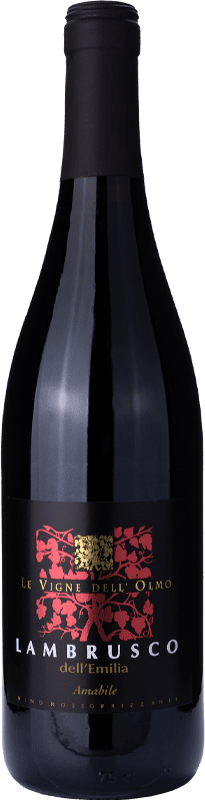 11,95 € Envio grátis | Espumante tinto Giuseppe Campagnola Le Vigne dell' Olmo I.G.T. Emilia Romagna