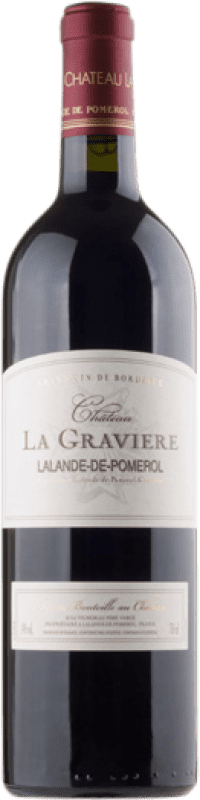 免费送货 | 红酒 Château La Graviere A.O.C. Lalande-de-Pomerol 波尔多 法国 Merlot, Cabernet Sauvignon, Cabernet Franc 75 cl