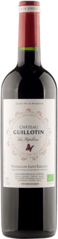 23,95 € 送料無料 | 赤ワイン Château Guillotin. Les Papillons Puisseguin A.O.C. Saint-Émilion