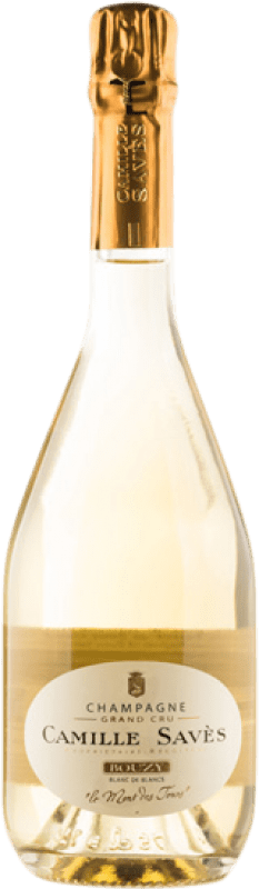 Free Shipping | White sparkling Camille Savès Le Mont des Tours Blanc de Blancs A.O.C. Champagne Champagne France Chardonnay 75 cl
