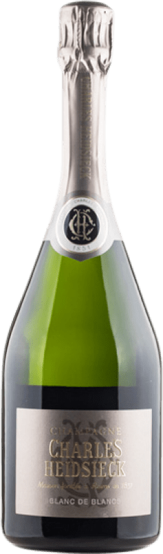 Бесплатная доставка | Белое игристое Charles Heidsieck Blanc de Blancs A.O.C. Champagne шампанское Франция Chardonnay бутылка Магнум 1,5 L