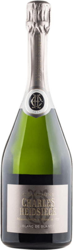 免费送货 | 白起泡酒 Charles Heidsieck Blanc de Blancs A.O.C. Champagne 香槟酒 法国 Chardonnay — 莎当妮 大瓶 — Magnum 1,5 L
