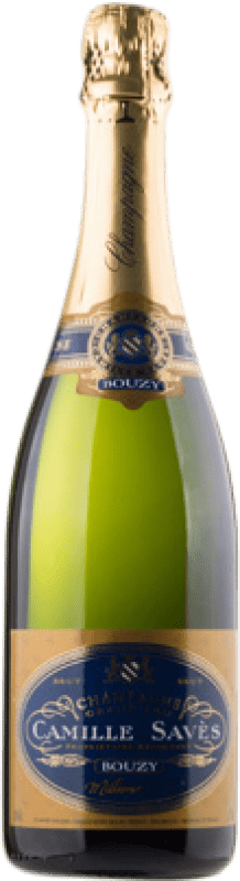 53,95 € | 白のスパークリングワイン Camille Savès Grand Cru, Millésimé A.O.C. Champagne シャンパン フランス Pinot Noir — ピノ・ノワール, Chardonnay — シャルドネ 75 cl