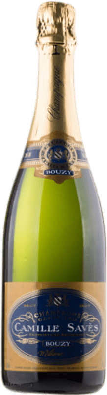 Free Shipping | White sparkling Camille Savès Millésimé Grand Cru A.O.C. Champagne Champagne France Pinot Black, Chardonnay 75 cl