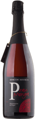 Cidre Viuda de Angelón Prau Monga Brut Sidra de Asturias Réserve Bouteille Spéciale 1,5 L