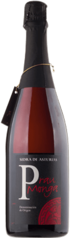 25,95 € | 苹果酒 Viuda de Angelón Prau Monga 香槟 预订 D.O.P. Sidra de Asturias 阿斯图里亚斯公国 西班牙 特别的瓶子 1,5 L