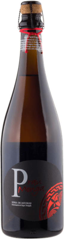 Envoi gratuit | Cidre Viuda de Angelón Prau Monga Brut Réserve D.O.P. Sidra de Asturias Principauté des Asturies Espagne 75 cl