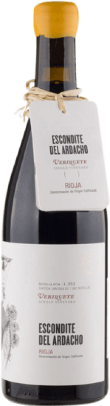34,95 € | Красное вино Tentenublo R. Olivan Escondite del Ardacho Veriquete D.O.Ca. Rioja Ла-Риоха Испания Tempranillo — Темпранильо, Garnacha — Гренаш, Viura — Виура, Malvasia — Мальвасия 75 cl