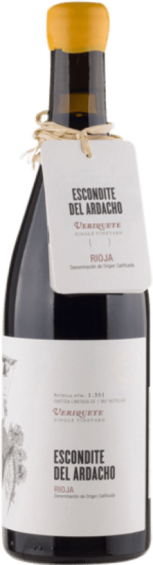 41,95 € | Rotwein Tentenublo R. Olivan Escondite del Ardacho Veriquete D.O.Ca. Rioja La Rioja Spanien Tempranillo, Grenache, Viura, Malvasía 75 cl