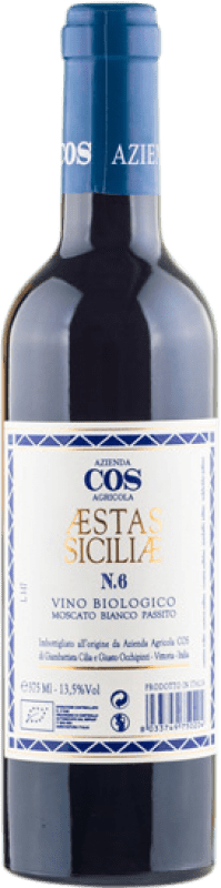 39,95 € 送料無料 | 赤ワイン Azienda Agricola Cos Aestas Passito N.6 D.O.C. Sicilia ハーフボトル 37 cl