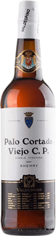 63,95 € 送料無料 | 酒精強化ワイン Valdespino CP Calle Ponce Palo Cortado — パロ・コルタド VOS Very Old Sherry — とても古いシェリー D.O. Jerez-Xérès-Sherry ミディアムボトル 50 cl