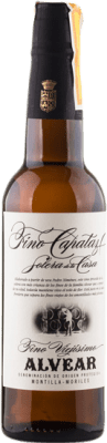 Envío gratis | Vino Generoso Fortificado Alvear Capataz Fino D.O. Montilla-Moriles Andalucía España Pedro Ximénez Media Botella 37 cl