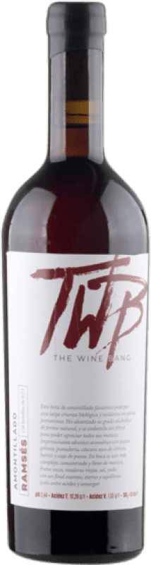 Envio grátis | Vinho Generoso Fortificado Delgado The Wine Bang TWB Ramsés Amontillado D.O. Montilla-Moriles Andaluzia Espanha Pedro Ximénez Garrafa Medium 50 cl