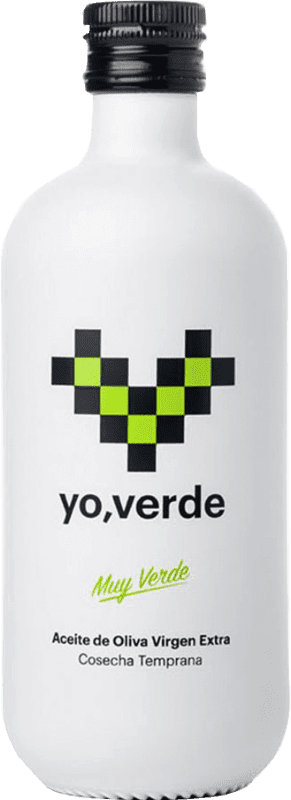 23,95 € Envío gratis | Aceite de Oliva Yo Verde, AOVE Virgen Extra Botella Medium 50 cl