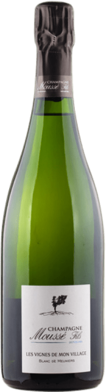 98,95 € Envio grátis | Espumante branco Cédric Moussé Les Vignes de Mon Village A.O.C. Champagne