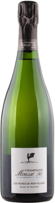 Free Shipping | White Sparkling Wine Cédric Moussé Les Vignes de Mon Village A.O.C. Champagne Champagne France Pinot Meunier 75 cl