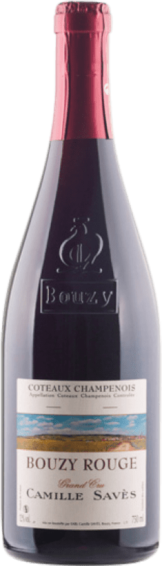 Free Shipping | Red wine Camille Savès A.O.C. Coteaux Champenoise Champagne France Pinot Black 75 cl